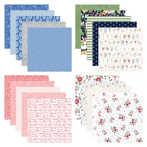 Bayfair 6x6" Designer Paper Pad from Rosie's Studio
