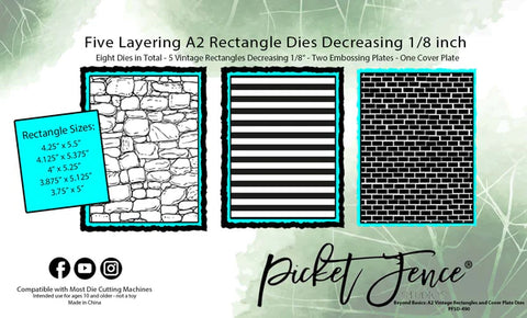 Beyond Basics: A2 Vintage Rectangles and Cover Plate Dies*